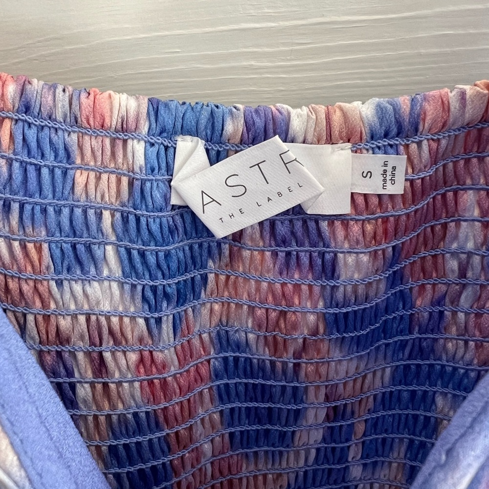 Astr the label pink and blue dress - Picture 4 of 6